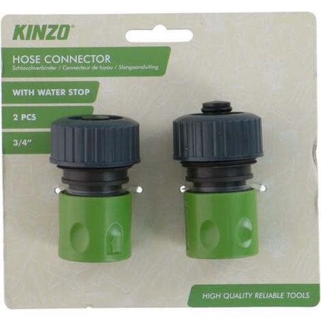 Kinzo Schlauchverbinder 3/4" 2-teilig
