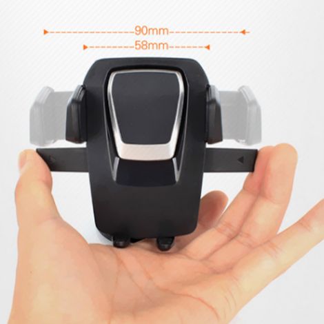 Support de téléphone de voiture à ventouse pour pare-brise, bras robotisé multifonctionnel télescopique pour grille d'aération, support de navigation (pas d'échantillon disponible, en cours de dévelop (1/5)