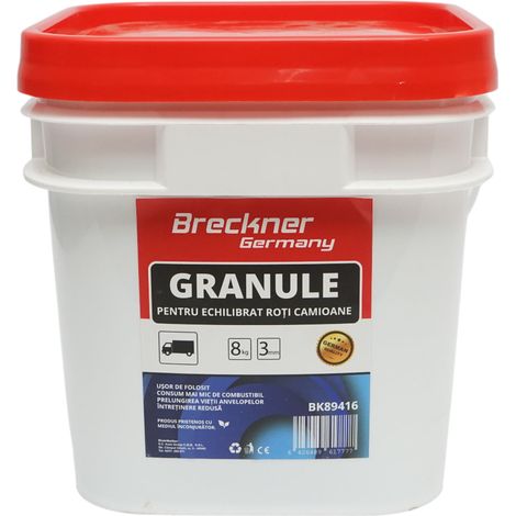 Granuli per equilibratura ruote camion 3mm 8Kg Breckner Germany