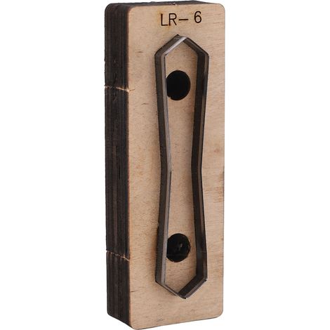 Leather Metal Cutting Die DIY Stamping Punching Cut Mold Alloy Steel Art Craft Accessories LR 6