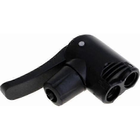 Nouvelle pompe à vélo VTT, adaptateur de tuyau et d'embout double tête pour valve Presta BikeA (1/5)