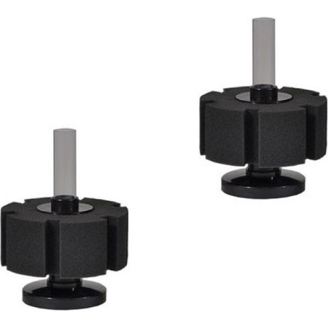 Lot de 2 Filtres à air sur mousse E 102 pour aquarium de 25 - 75 litres (1/5)