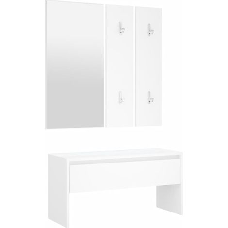 Ensemble de meubles de couloir Blanc Bois d'ingénierie CFW813412 (1/5)