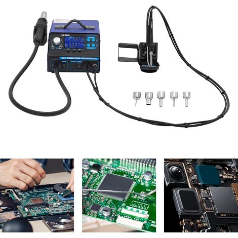 Elektrisch mit Kabel Schweißwerkzeug Multifunktions Löt- und Entlötstation