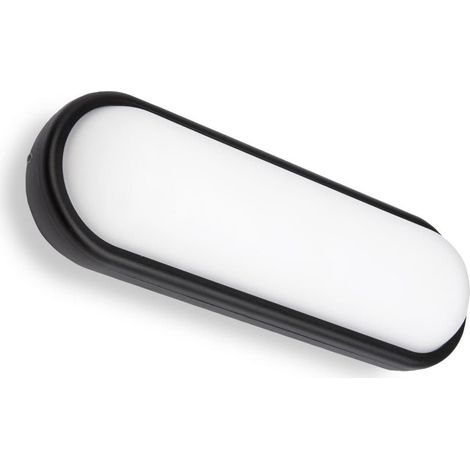 Faro Tone - Applique murale d'extérieur LED Blanc, Gris Foncé IP65 (1/4)