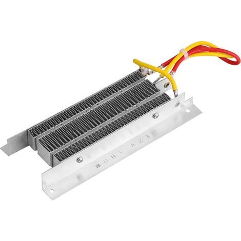 Élement chauffant PTC 12 V – 400 W, céramique isolée avec thermostar intégré, pour réchauffeur électrique (1/5)