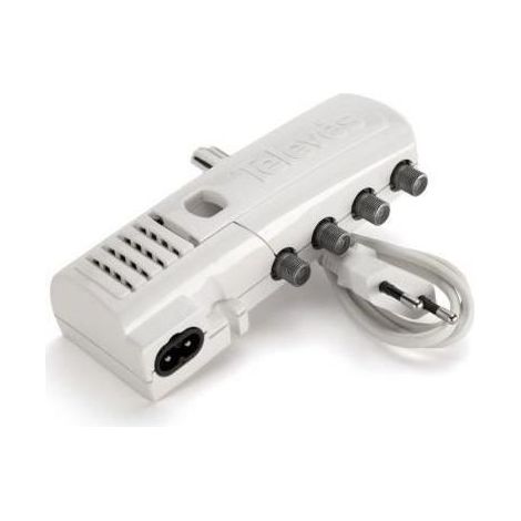 Amplificateur d'appartement - TELEVES - 1E-2S - 2 sorties - Économie d'énergie - Norme RoHS