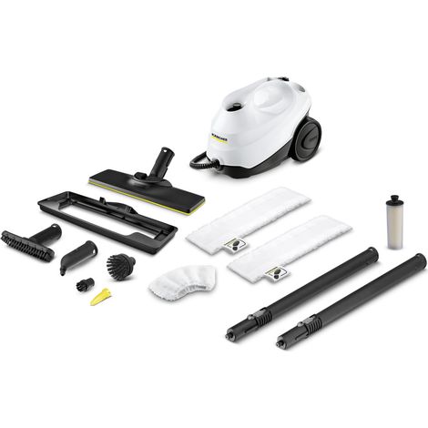 Kärcher SC 3 EasyFix Premium Nettoyeur vapeur traineau 1 L Noir, Blanc 1900 W