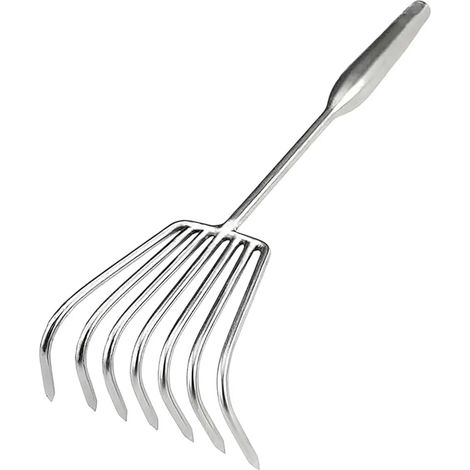 Râteau à main pour le jardinage, sept dents (1/5)
