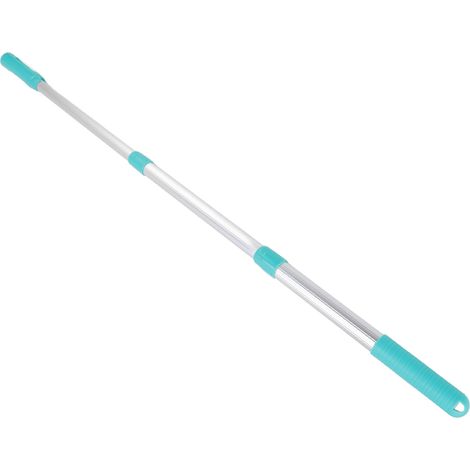 Poteau Télescopique Piscine 3 Sections – Tige Extension Amovible Aluminium pour Filet Nettoyage, Léger et Résistant