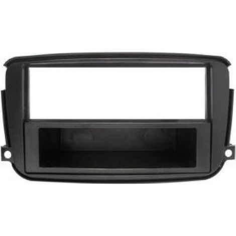 Facade autoradio 1DIN compatible avec Smart Fortwo ap10 - avec vide poche