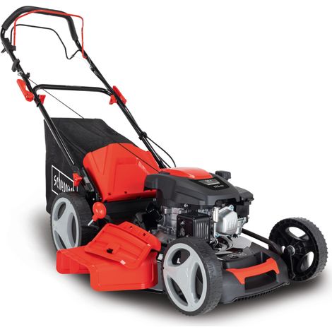 [JAMAIS UTILISE] Scheppach Tondeuse à gazon thermique MS173-51 - Autotractée - Largeur de tonte 51 cm - Moteur 4T de 173 cm3 - Bac 65 L  - Éjection latérale et arrière, fonction de mulching