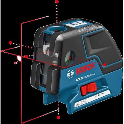 Bosch GCL 25 Professional Nivel Láser Negro y Azul (1/2)