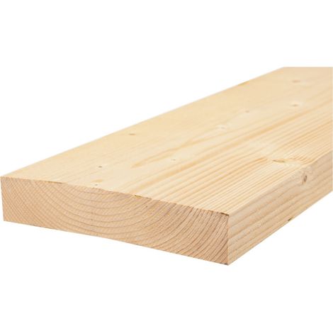 Tavola in legno di abete grezzo essiccato per ponteggio mm 40 x 240 x 2250 (1/2)