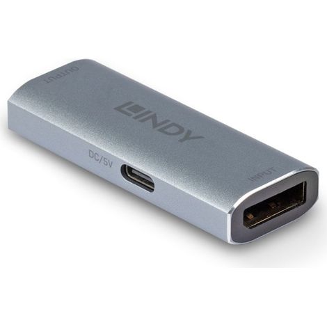 Lindy 38421 estensore audio/video Ripetitore di segnale AV Argento (1/4)