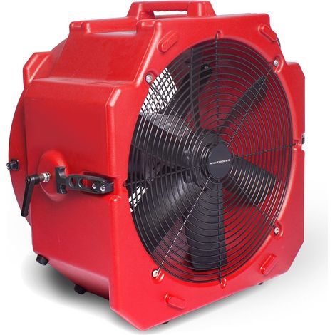Mw Tools – Ventilateur mobile empilable 500mm 200W 230V – Séchage rapide béton et plâtre – 2 vitesses réglables – MV500PPL