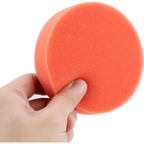 Éponge de polissage et de cirage pour voiture, 100 mm (4 pouces), lot de 8. (1/5)