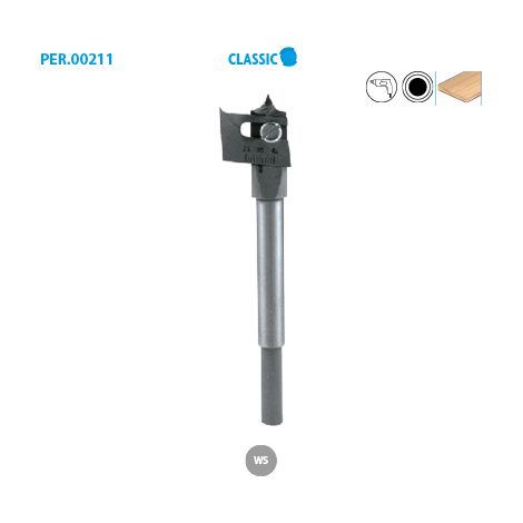 MECHE A BOIS EXTENSIBLE Q CYLINDRIQUE D15 A 45MM Acier - 211.515.40 - LEMAN (1/5)