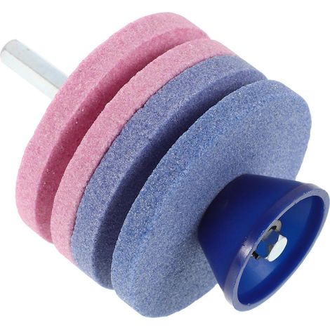 Affûteuse de tondeuse à gazon pour jardin avec meule durable à quatre couches (1/5)