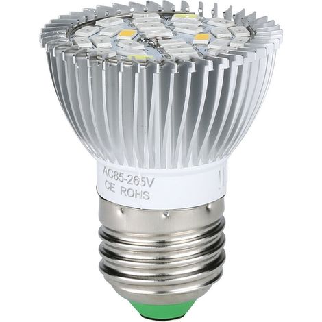 Ampoule LED de croissance 28 W E27 à spectre complet, 1 pièce-AquaForge (1/5)