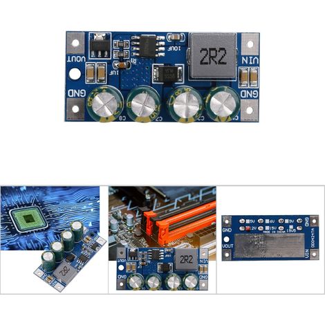 60W Module convertisseur élévateur DC-DC 3,7V-18V vers 5V 6V 9V 12V 15V 19,5V (12V) (1/5)