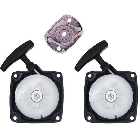 Avviamento a strappo SWNKDG 2ps + piastra di trasmissione per decespugliatore Red Fox Tarus Fuxtec Timbertech BC52, BC520