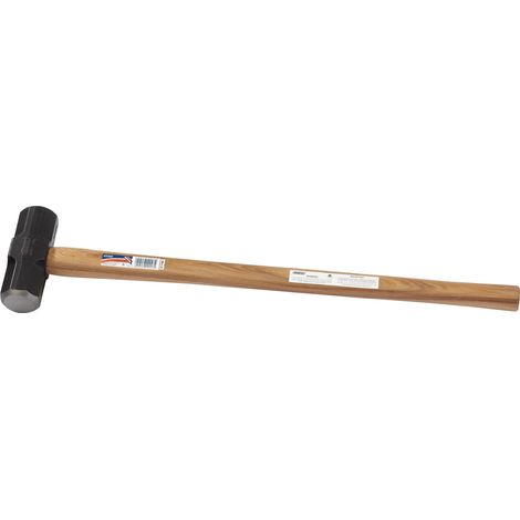 Draper 3.2kg (7lb) Hickory Shaft Sledge Hammer with Carbon Steel Head - Model 09948 (1/5)