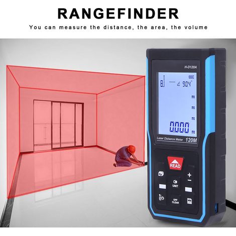 Télémètre laser numérique portable mesure de distance H D510a H D710a H D100/H D120A (H D120A 120m) (1/5)