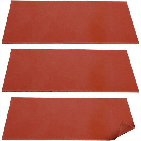 3 pièces silicone Heat-Pads, Double-Sided Heat tapis pour HTV Craft vinyle Ironing Insulation Fer (1/5)