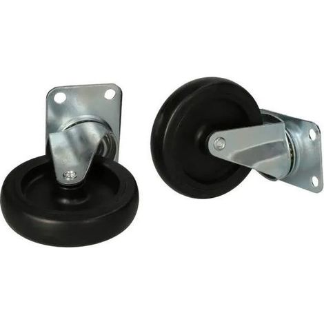 Set di due ruote girevoli per il carrello KSTOOLS 800.0015