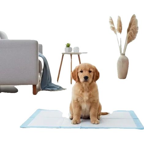 Almohadillas de entrenamiento para perros, superabsorbentes, diseño impermeable, color verde militar. (1/2)
