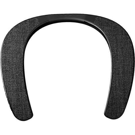 Tragbarer Nackenbügellautsprecher, 2 x 3 W, Bluetooth 5.0, Freisprechfunktion für Fernsehen, Videospiele, zu Hause und unterwegs, TF-Kartenkompatibel (1/5)