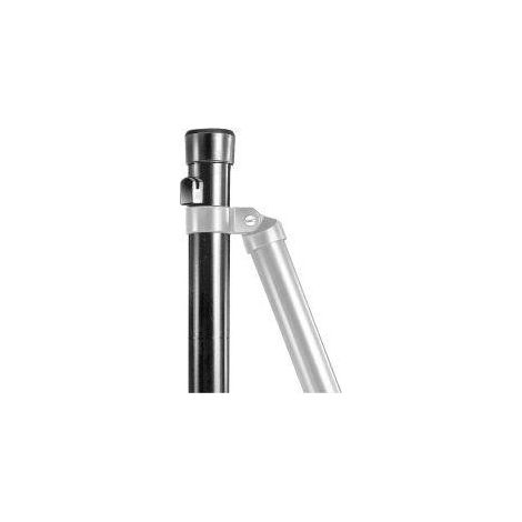 Poste de clôture 38 mm, galvanizado argamasa verde 38x1750 mm (por 6)
