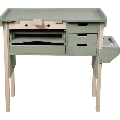 Opifex Craftsman / Jewellers Workbench 18mm UniMDF Surface with Tool Holder (1/3)