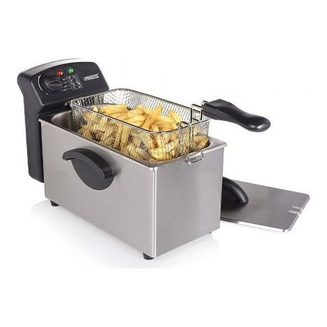 Princess Family Castel Friteuse 3 L Acier Inoxydable