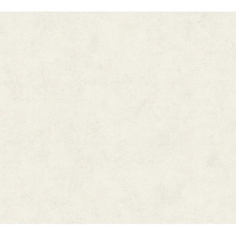 Papier peint uni Ella intissé blanc 10,05 m x 0,53 m, AS Création Unitapete Neue Bude 2.0 Edition 2 (1/5)