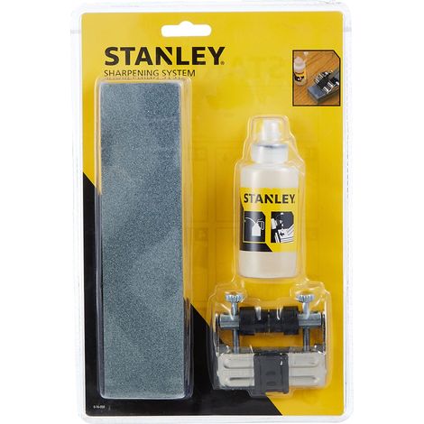 Kit di Affilatura - 1 Guida di Affilatura - 1 Pietra per Olio - 1 Flacone di Olio - STANLEY, 0-16-050 (1/10)