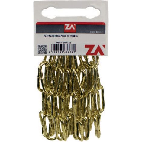 CATENA MAGLIA LUNGA RITORTA 2,5 MM 2,5 M OTTON