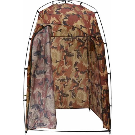 Tente de vestiaire/WC/ Douche - Tente de jardin Rapide à Installer Camouflage BV498295 - BonneVie (1/5)
