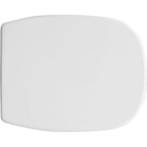 Abattant WC pour vase Pozzi Ginori Fantasia Abattant WC 44,5 x 35,5 cm avec charnie'res fixes et abattant en bois moule' (1/4)
