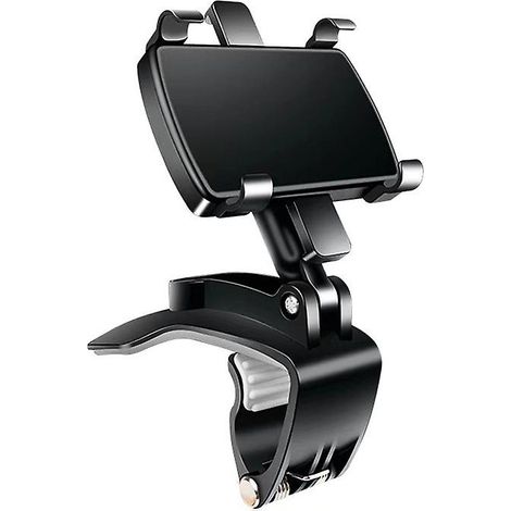 Support de téléphone de voiture rotatif à 360 degrés pour tableau de bord - Support universel pour GPS et smartphones de 4 à 7 pouces (1/5)