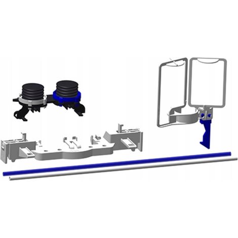 Oli Kit Pneumatique Adaptatif - Quadra Plus - Compatible avec Stelaire - Installation Facile - Pratique (1/3)