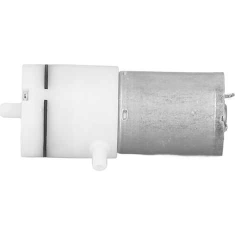 Pompe à Vide 12V 370A Silencieuse, Débit 1.5‑3.2L/min, Étanche pour Électroménagers (1/5)