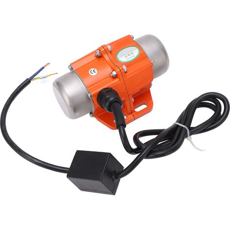Moteur vibrant monophasé 220V 3000 tr/min réglable IP66 étanche aluminium ergonomique pour mining métallurgie bâtiment (1/5)
