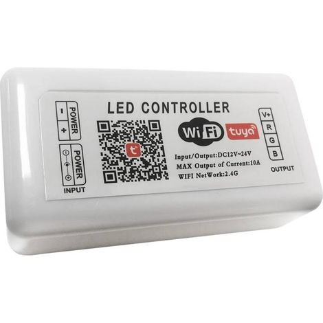 Controlador LED SMART+ WIFI RGB 12/24V 3 Canales