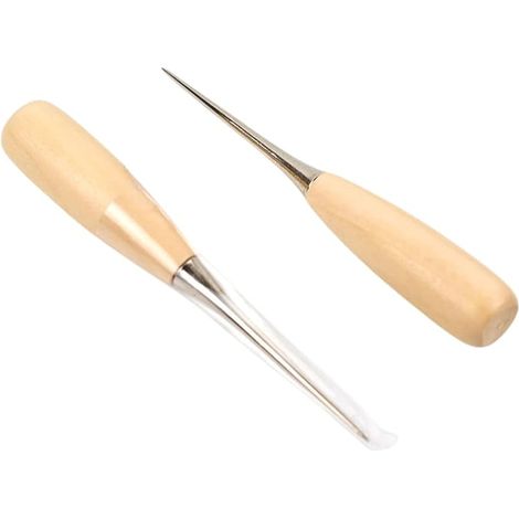 Wooden Handle Leather Sewing Punch (1/5)
