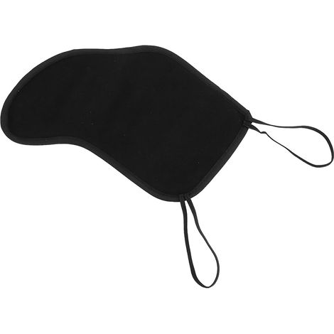 Poggiamento per mento e poggiaspalle per violino, cuscino in flanella nera, accessori per strumenti musicali per bambini. (1/5)