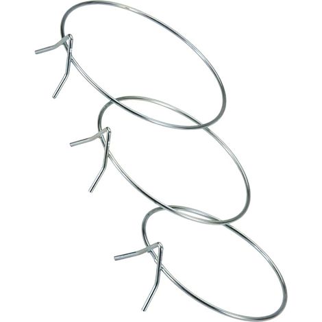 Verzinkte Blumentopfhalterung für die Wand 22 cm