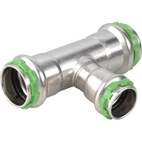 VSH SudoPress Edelstahl T-Stück reduziert FFF 35x18x35 Typ SP6130RV, 6550423