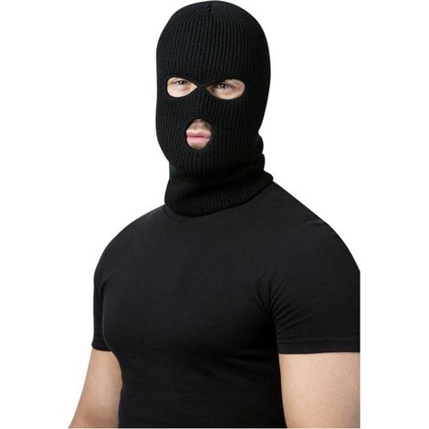 Balaclava Ski Mask - Black - 52837